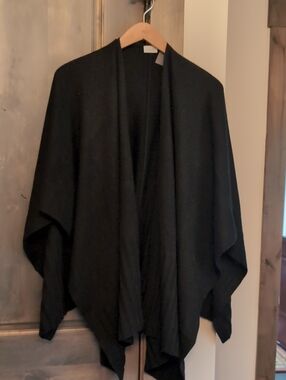 100% CashmereKinross Women's Black  Wrap
